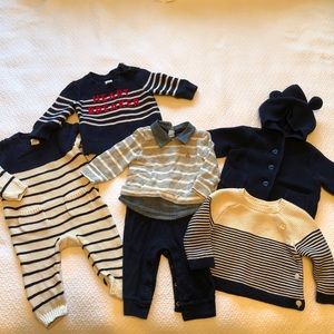 5pc Gap 3-6m sweater bundle